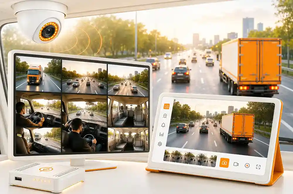 Live Video Monitoring - Light Theme